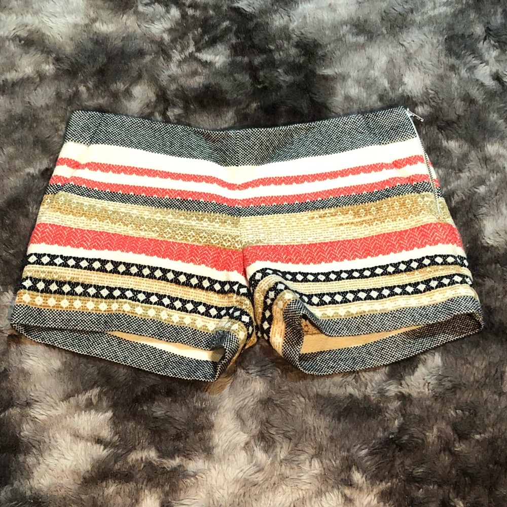 The Limited striped shorts
